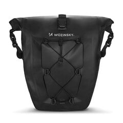 Wozinsky waterproof bicycle bag trunk pannier 25l 2in1 black (WBB24BK) цена и информация | Сумки, держатели для телефонов | 220.lv