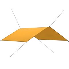 vidaXL āra tents, 4x4 m, dzeltens цена и информация | Зонты, маркизы, стойки | 220.lv