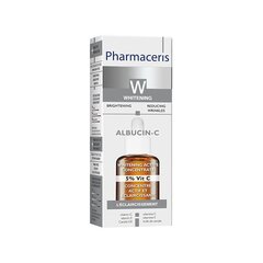 PHARMACERIS W Albucin-C 5% koncentrāts 30ml cena un informācija | Serumi sejai, eļļas | 220.lv