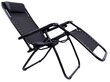 Orion Zero Gravity krēsls, melns cena un informācija | Sauļošanās krēsli | 220.lv