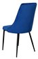 Samta krēsls LINCOLN, tumši zils cena un informācija | Virtuves un ēdamistabas krēsli | 220.lv