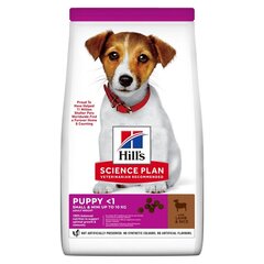 Корм для щенков с ягненком и рисом Hill's Science Plan small & mini, 1.5 кг цена и информация | Сухой корм для собак | 220.lv