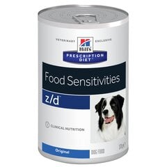 Hill's Prescription Diet Canine z/d konservi suņiem, 370 g cena un informācija | Konservi suņiem | 220.lv