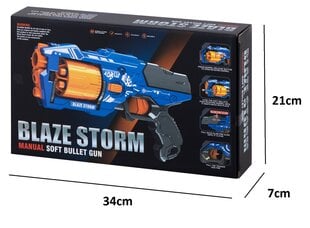 Игрушечная винтовка BLAZE STORM + 20 патронов цена и информация | Конструктор автомобилей игрушки для мальчиков | 220.lv