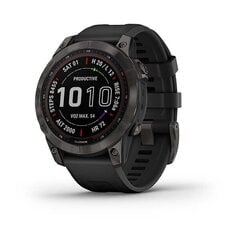 Garmin fēnix® 7 Sapphire Solar Black DLC Titanium/Black цена и информация | Смарт-часы (smartwatch) | 220.lv