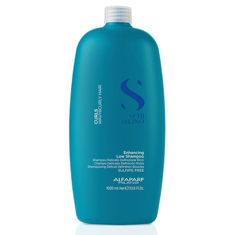 Šampūns cirtainiem matiem Alfaparf Milano Semi Di Lino Curls,1 l cena un informācija | Šampūni | 220.lv