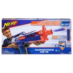 Rotaļu ierocis, Nerf n-strike elite rapidstrike cs-18 blaster cena un informācija | Rotaļlietas zēniem | 220.lv