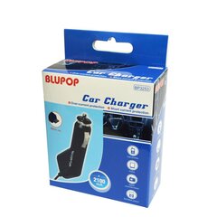 BLUPOP BP3253 АВТОМОБИЛЬНОЕ ЗАРЯДНОЕ УСТРОЙСТВО MICRO USB 12-24V/2.1A цена и информация | Аксессуары для планшетов, электронных книг | 220.lv