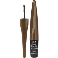 Uzacu zīmulis Nano Brow Disc Fill & Define Sleek Ash Brown (1 ml) цена и информация | Тушь, средства для роста ресниц, тени для век, карандаши для глаз | 220.lv