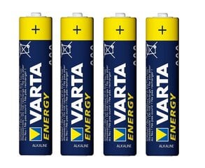 Sārma baterija VARTA R3 (AAA) energy, 4 gab cena un informācija | Baterijas | 220.lv