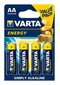 Varta 4106 baterijas, 4 gab. cena un informācija | Baterijas | 220.lv