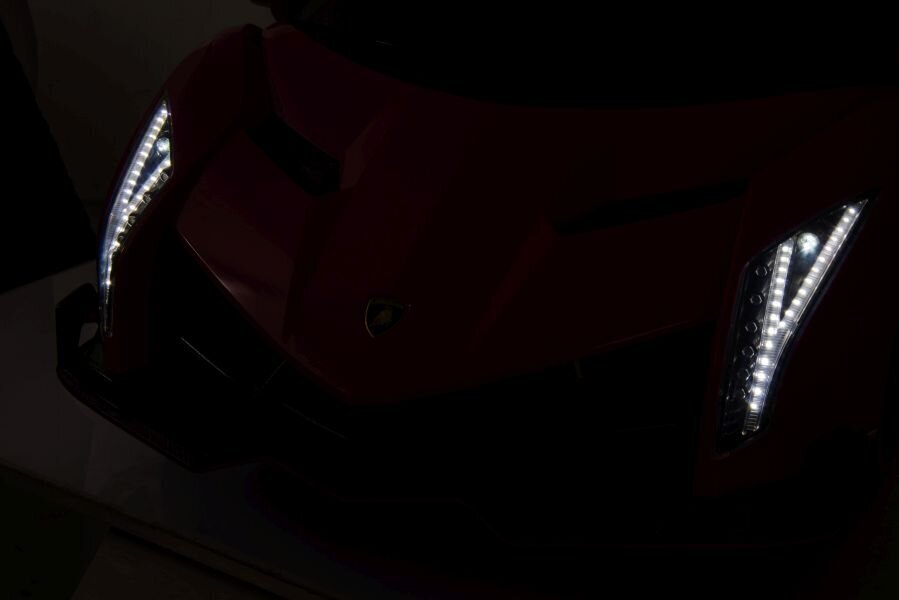 Divvietīgs elektromobilis bērniem Lamborghini Veneno, rozā cena un informācija | Bērnu elektroauto | 220.lv