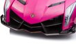 Divvietīgs elektromobilis bērniem Lamborghini Veneno, rozā цена и информация | Bērnu elektroauto | 220.lv