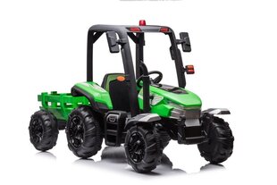 Elektriskais traktors bērniem BLT-206, zaļš цена и информация | Электромобили для детей | 220.lv