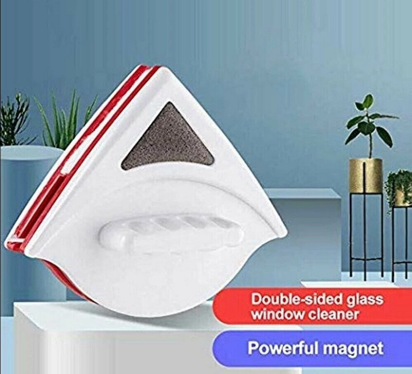 Magnētiskais logu tīrītājs, 0,5-1,2 cm bieziem logiem cena un informācija | Tīrīšanas piederumi | 220.lv