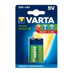 Baterija Varta, 9V, 200mAh cena un informācija | Baterijas | 220.lv