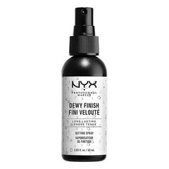 Спрей-фиксатор Dewy Finish NYX (60 мл) цена и информация | Пудры, базы под макияж | 220.lv