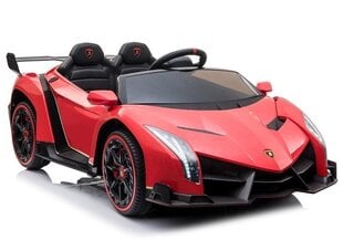 Двухместный электромобиль для детей Lamborghini Veneno цена и информация | Электромобили для детей | 220.lv
