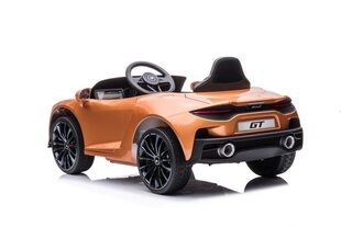 Vienvietīgs elektromobilis bērniem McLaren GT 12V, zeltains glancēts cena un informācija | Bērnu elektroauto | 220.lv