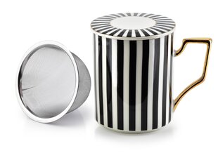 Чашка Affek Design с ситечком, 400 мл цена и информация | Стаканы, фужеры, кувшины | 220.lv