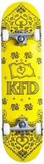 Скейтборд
77,5 "KFD Bandana Complete, желтый цена и информация | Скейтборды | 220.lv