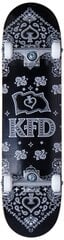 Скейтборд
8 "KFD Bandana Complete, черный цена и информация | Скейтборды | 220.lv