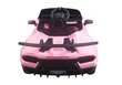 Vienvietīgs elektromobilis bērniem Lamborghini Huracan, rozā cena un informācija | Bērnu elektroauto | 220.lv