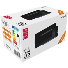 Āra gaismeklis Avide padziļināts Lagos LED 3W NW IP54 14cm цена и информация | Уличное освещение | 220.lv