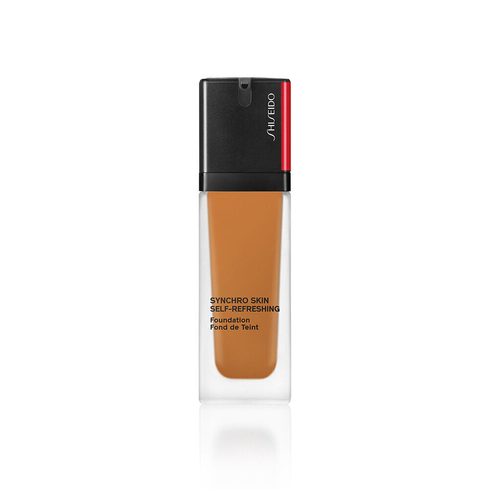 Šķidrā grima bāze Synchro Skin Self-Refreshing Shiseido 430-cedar (30 ml) cena un informācija | Grima bāzes, tonālie krēmi, pūderi | 220.lv