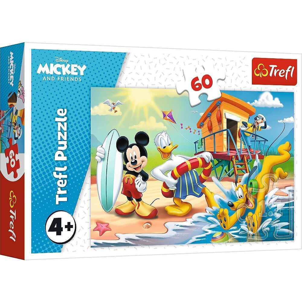 TREFL DISNEY Puzle Mikijs, 60 gab. cena un informācija | Puzles, 3D puzles | 220.lv
