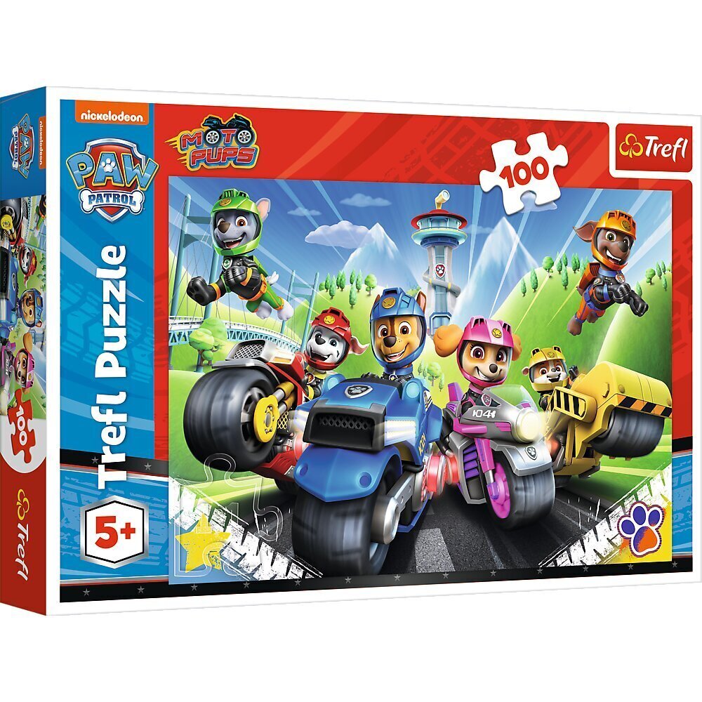 TREFL PAW PATROL Puzle Paw Patrol, 100 gab. cena un informācija | Puzles, 3D puzles | 220.lv