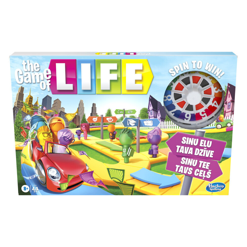 Galda spēle "Game of life" (Latviešu un igauņu val.) cena un informācija | Galda spēles | 220.lv
