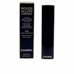 Губная помада Chanel Rouge Allure L'extrait Rose Audacieux 838 цена и информация | Помады, бальзамы, блеск для губ | 220.lv