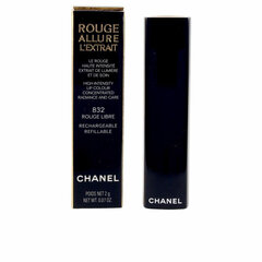 Lūpu Krāsas Chanel Rouge Allure L'extrait Rouge Libre 832 цена и информация | Помады, бальзамы, блеск для губ | 220.lv