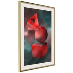 Plakāts - Red Solid Figures cena un informācija | Gleznas | 220.lv