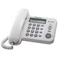 Panasonic KX-TS560, balts цена и информация | Stacionārie telefoni | 220.lv