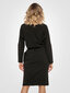Kokvilnas kleita Tessita T250, melna cena un informācija | Kleitas | 220.lv
