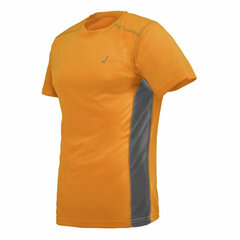 Vīriešu Krekls ar Īsām Piedurknēm Joluvi Ultra Oranžs S6442398 cena un informācija | Sporta apģērbs vīriešiem | 220.lv