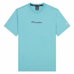 Мужская футболка с коротким рукавом Champion Crewneck M, светло-синяя S6440307 цена и информация | Мужская спортивная одежда | 220.lv
