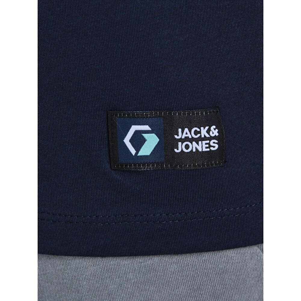 Vīriešu Krekls ar Īsām Piedurknēm Jack & Jones 12204902 Jūras S2020269 cena un informācija | Sporta apģērbs vīriešiem | 220.lv