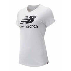 Sieviešu Krekls ar Īsām Piedurknēm New Balance Balts S2019806 cena un informācija | Sporta apģērbs sievietēm | 220.lv