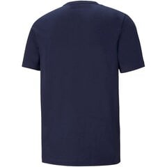 Мужская спортивная рубашка Puma Peacoat M 586666, синяя цена и информация | Мужская спортивная одежда | 220.lv