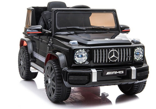 Одноместный электромобиль Mercedes G63, черный цена и информация | Электромобили для детей | 220.lv