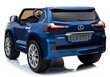 Divvietīgs bērnu elektromobilis Lexus DK-LX570, zils glancēts cena un informācija | Bērnu elektroauto | 220.lv