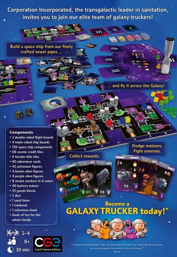 Galda spēle Galaxy Trucker, EN цена и информация | Galda spēles | 220.lv