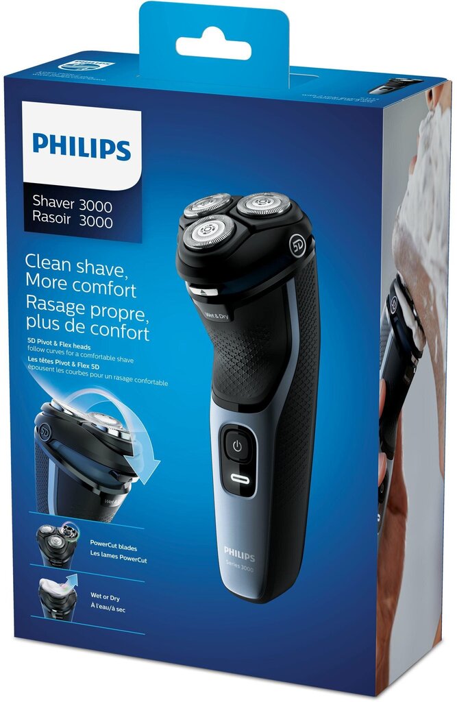 Philips S3133/51 cena un informācija | Bārdas skuvekļi | 220.lv