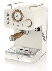 Swan SK22110WHTN coffee maker Espresso machine 1.2 L Manual цена и информация | Кофемашины | 220.lv