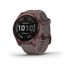 Garmin fēnix® 7S Sapphire Solar Dark Bronze Titanium/Shale Grey цена и информация | Смарт-часы (smartwatch) | 220.lv