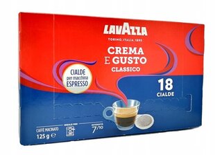 Kafijas kapsulas Lavazza Crema & Gusto Classico ESE /12, 18 gab. cena un informācija | Kafija, kakao | 220.lv