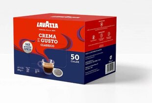 Kafijas kapsulas Lavazza Crema & Gusto Classico ESE /4, 50 gab. cena un informācija | Lavazza Pārtikas preces | 220.lv